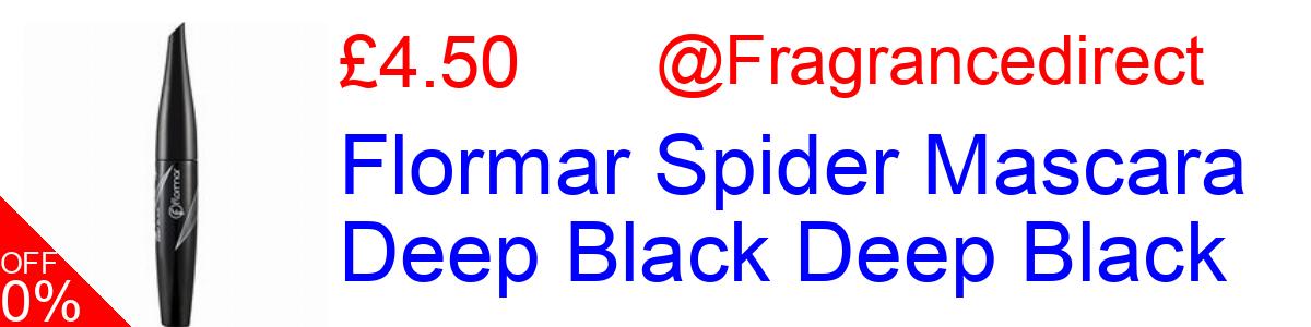 9% OFF, Flormar Spider Mascara Deep Black Deep Black £4.50@Fragrancedirect