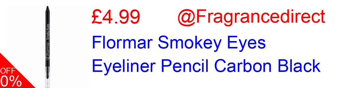 9% OFF, Flormar Smokey Eyes Eyeliner Pencil Carbon Black £4.99@Fragrancedirect
