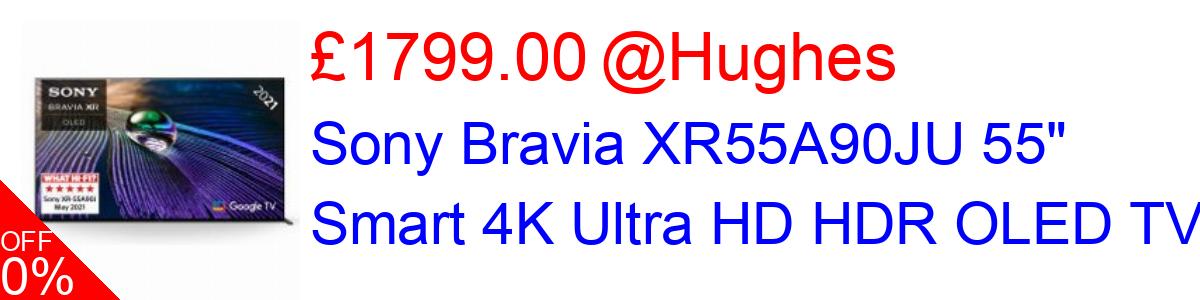 9% OFF, Sony Bravia XR55A90JU 55