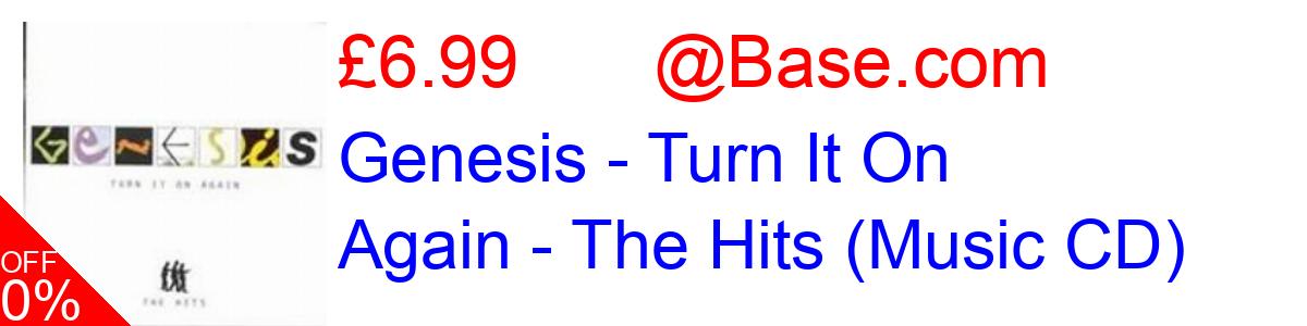 41% OFF, Genesis - Turn It On Again - The Hits (Music CD) £6.99@Base.com