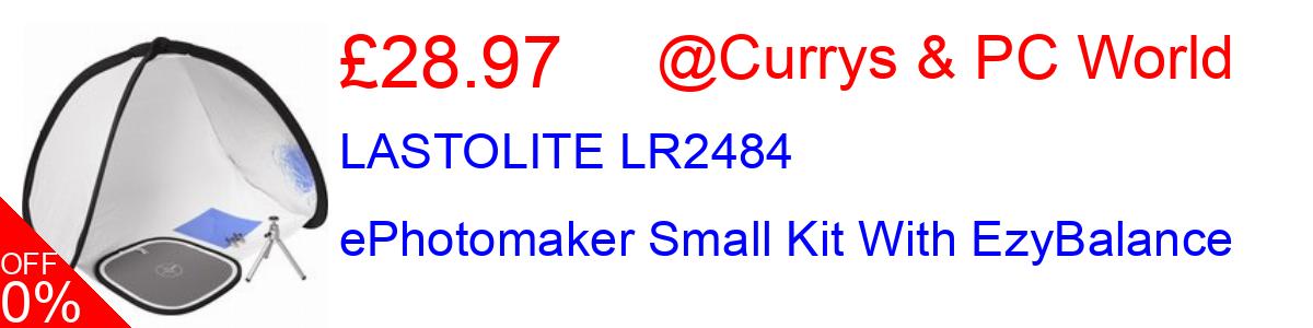 44% OFF, LASTOLITE LR2484 ePhotomaker Small Kit With EzyBalance £28.97@Currys & PC World