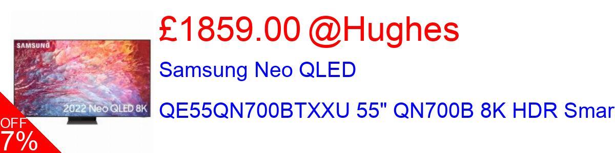 7% OFF, Samsung Neo QLED QE55QN700BTXXU 55