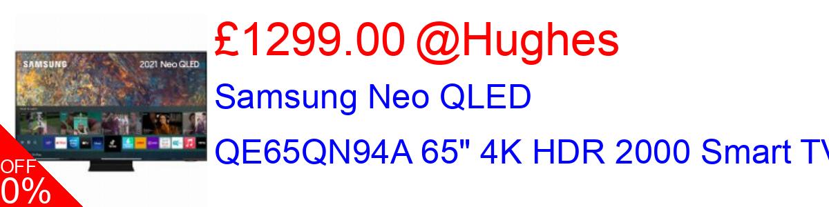 7% OFF, Samsung Neo QLED QE65QN94A 65