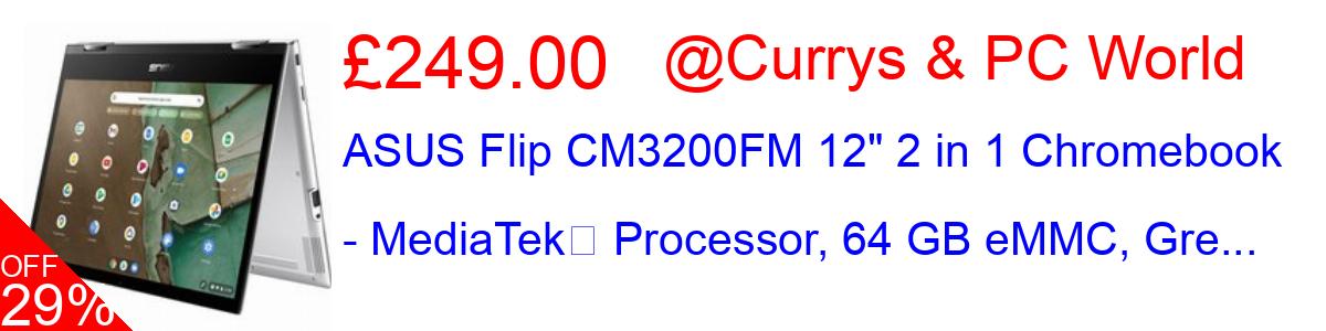 40% OFF, ASUS Flip CM3200FM 12