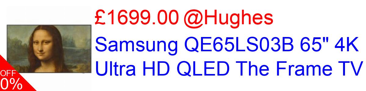 15% OFF, Samsung QE65LS03B 65