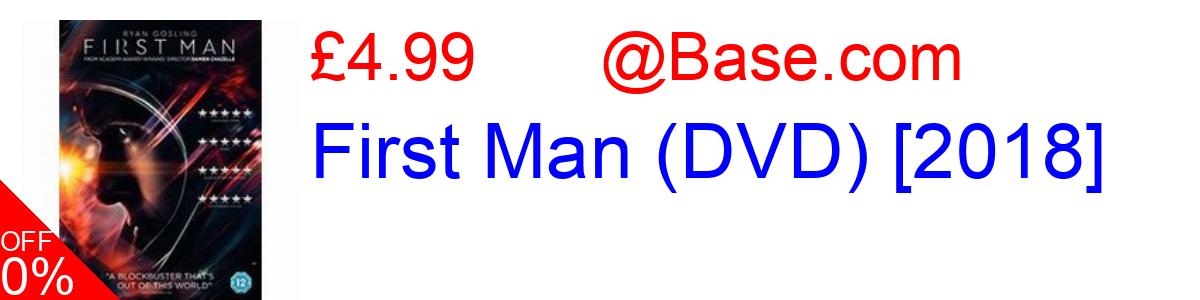 19% OFF, First Man (DVD) [2018] £4.99@Base.com