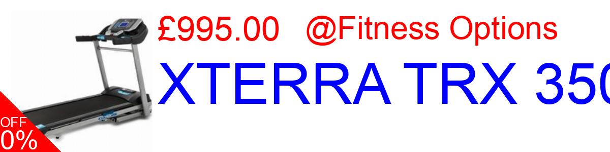 17% OFF, XTERRA TRX 3500 £999.00@Fitness Options
