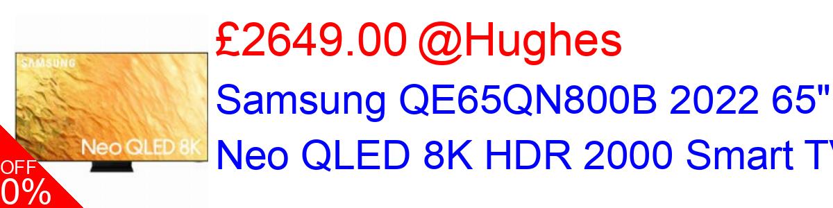 9% OFF, Samsung QE65QN800B 2022 65