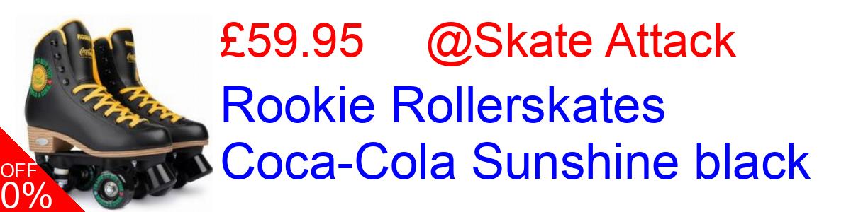17% OFF, Rookie Rollerskates Coca-Cola Sunshine black £79.95@Skate Attack