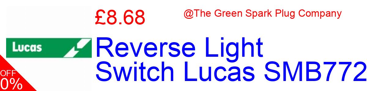 7% OFF, Reverse Light Switch Lucas SMB772 £6.85@The Green Spark Plug Company