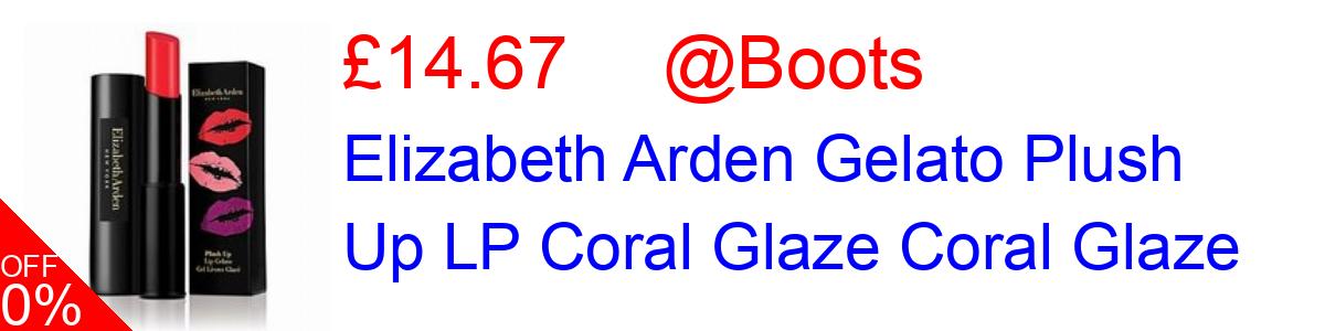 33% OFF, Elizabeth Arden Gelato Plush Up LP Coral Glaze Coral Glaze £14.67@Boots
