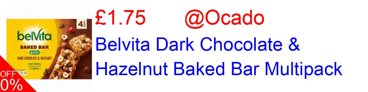 Belvita Dark Chocolate & Hazelnut Baked Bar Multipack £1.75@Ocado