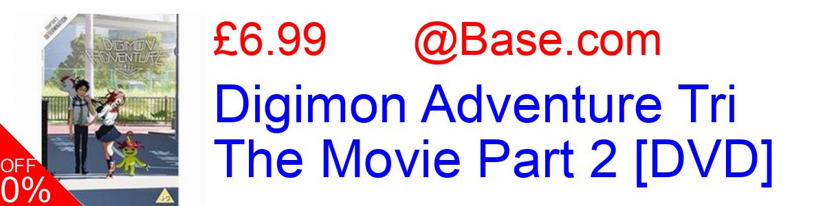 50% OFF, Digimon Adventure Tri The Movie Part 2 [DVD] £6.99@Base.com
