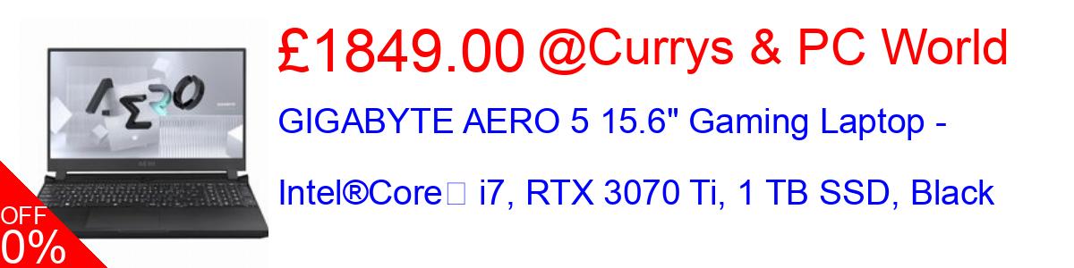 23% OFF, GIGABYTE AERO 5 15.6