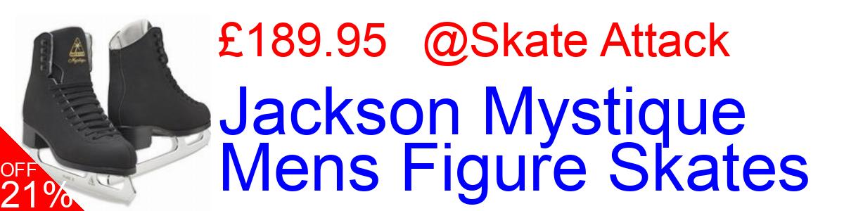 21% OFF, Jackson Mystique Mens Figure Skates £189.95@Skate Attack