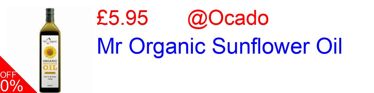 16% OFF, Mr Organic Sunflower Oil £5.95@Ocado