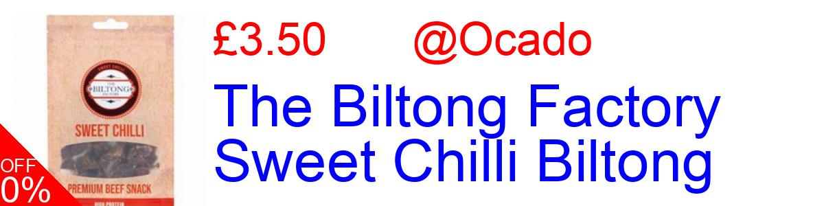 11% OFF, The Biltong Factory Sweet Chilli Biltong £3.50@Ocado