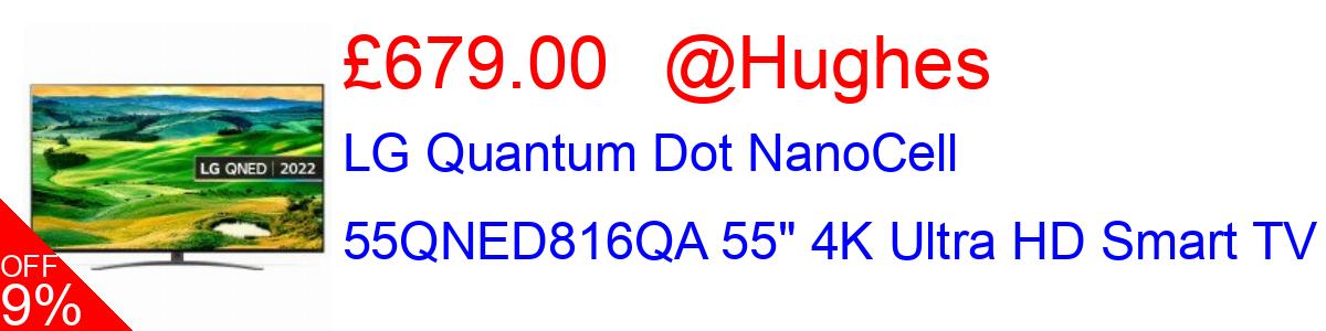7% OFF, LG Quantum Dot NanoCell 55QNED816QA 55