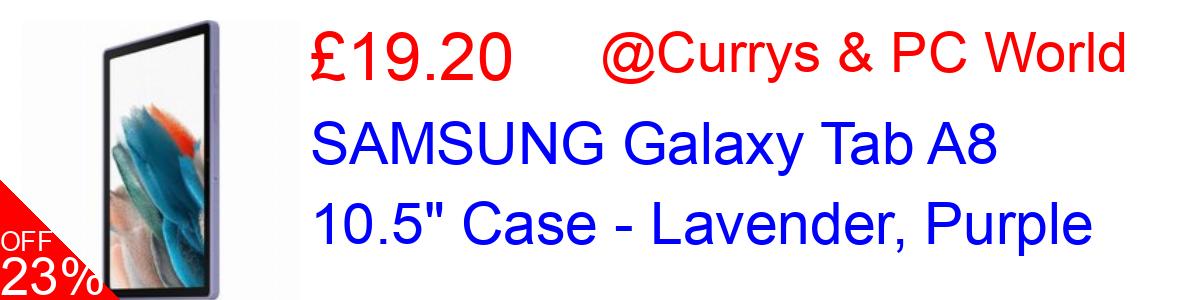 23% OFF, SAMSUNG Galaxy Tab A8 10.5