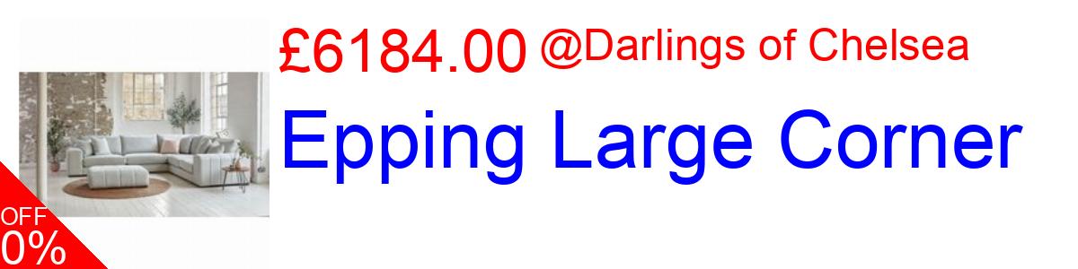 35% OFF, Epping Large Corner £5814.00@Darlings of Chelsea