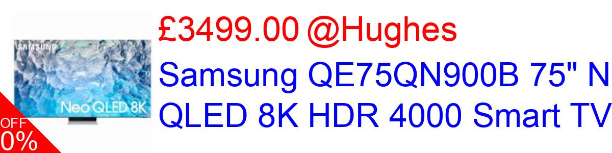 19% OFF, Samsung QE75QN900B 75
