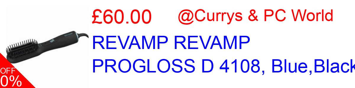 40% OFF, REVAMP REVAMP PROGLOSS D 4108, Blue,Black £60.00@Currys & PC World